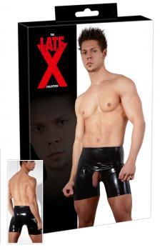 Latex Pants with Penis/Testicle Hole