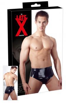 Latex Briefs with Plug