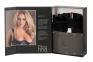 Set intimo in microrete e velluto con catene.