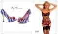 Scarpe mod. Marina (LA-5005) + guepiere (12711050)