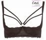 Reggiseno carioca con stringhe decorative.