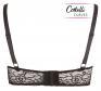 Reggiseno carioca con stringhe decorative.
