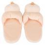 Pantofole in peluche per lui.