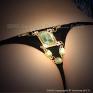 BELLYSTRING: modello PAMPILLES STRASS rectangle.