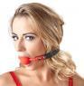Ball Gag rossa in silicone.